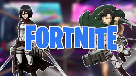 Fortnite Levi & Mikasa AOT Skins: Price, Release Date & What。